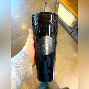 Starbucks Halloween Black Drip Slime Venti Acrylic Tumbler NWT